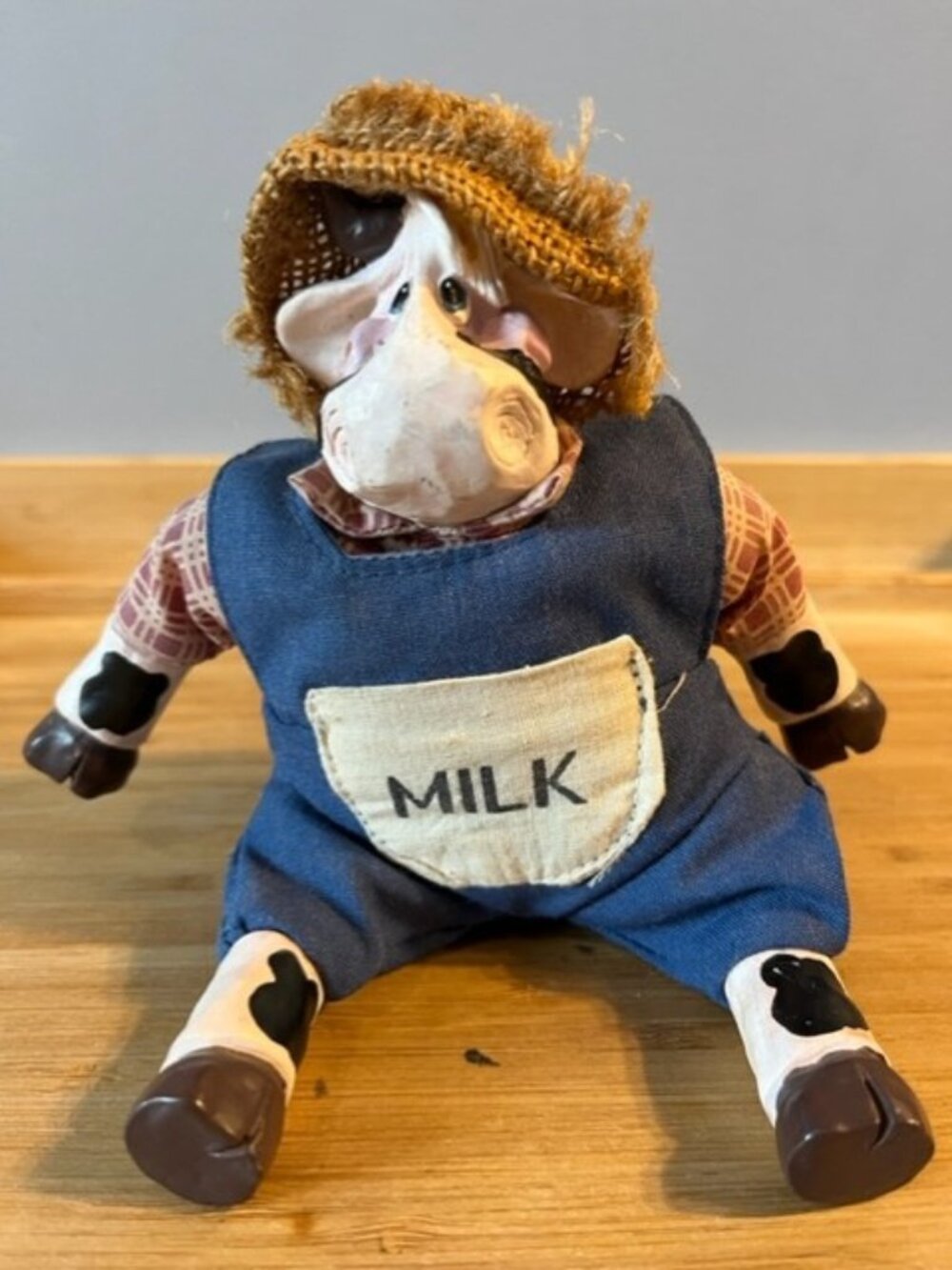 Russ Elmer Moo Farm cow collectable *READ*